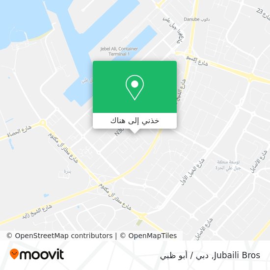 خريطة Jubaili Bros