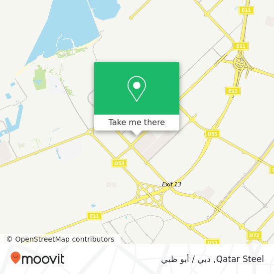 خريطة Qatar Steel