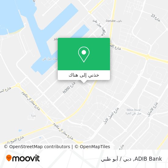 خريطة ADIB Bank