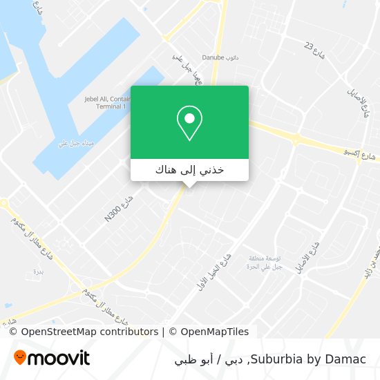 خريطة Suburbia by Damac