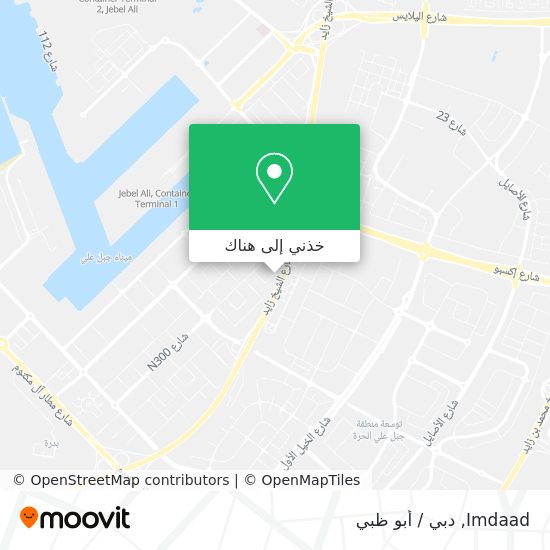 خريطة Imdaad