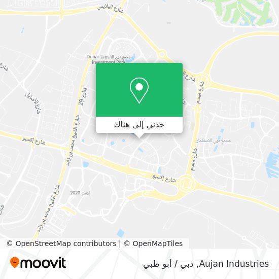 خريطة Aujan Industries