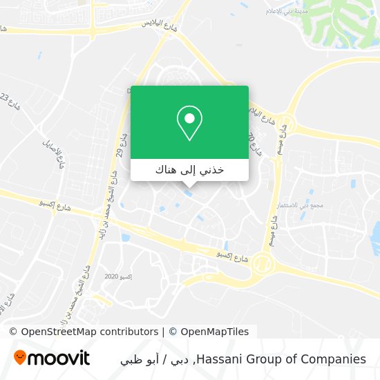 خريطة Hassani Group of Companies
