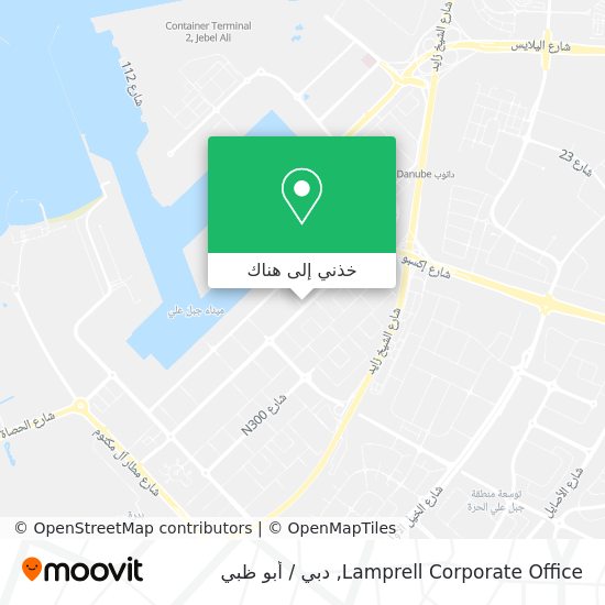 خريطة Lamprell Corporate Office