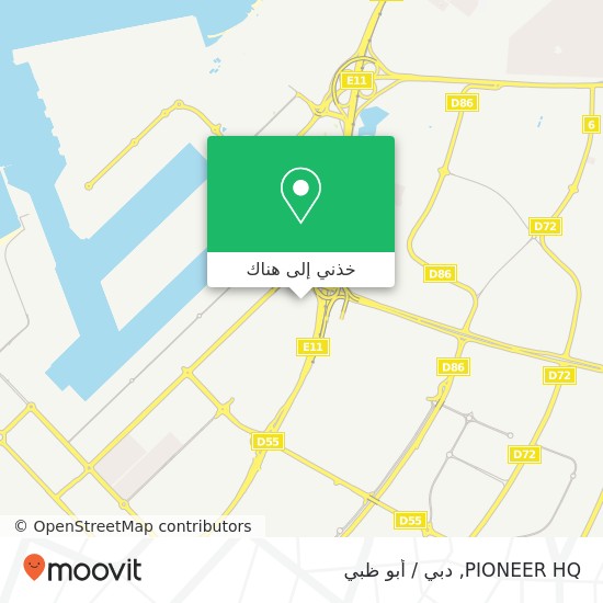 خريطة PIONEER HQ