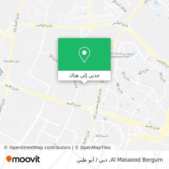 خريطة Al Masaood Bergum