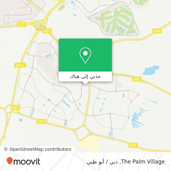 خريطة The Palm Village