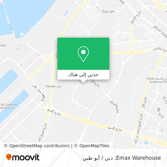 خريطة Emax Warehouse