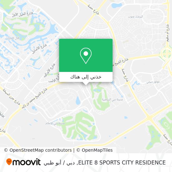 خريطة ELITE 8 SPORTS CITY RESIDENCE