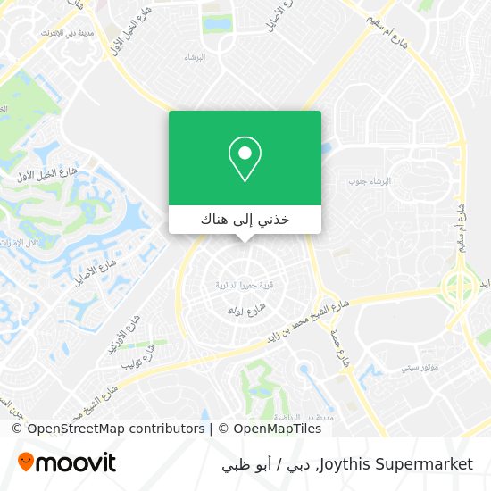 خريطة Joythis Supermarket