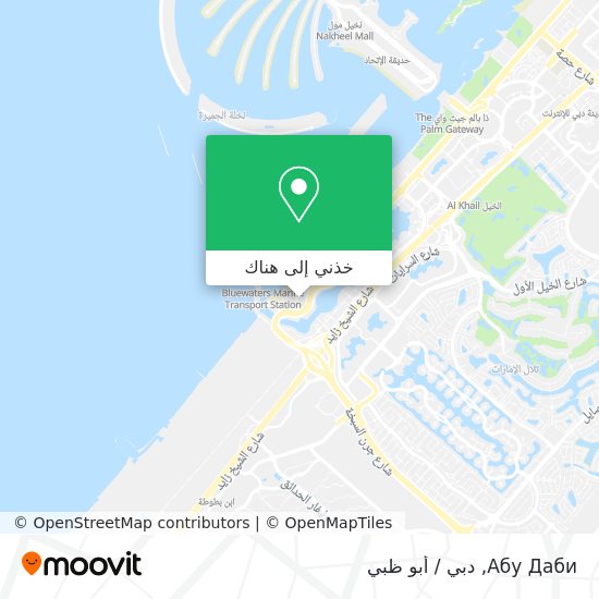 خريطة Абу Даби