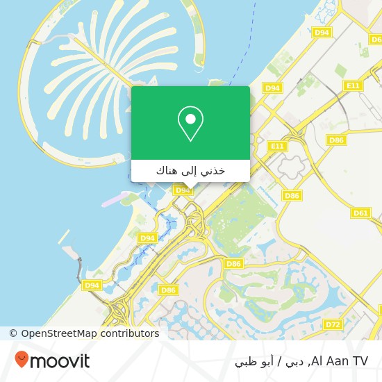 خريطة Al Aan TV