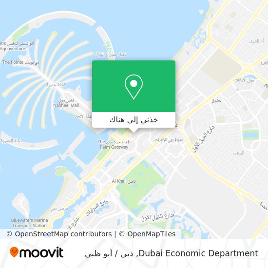 خريطة Dubai Economic Department