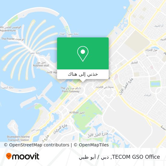 خريطة TECOM GSO Office