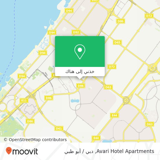 خريطة Avari Hotel Apartments