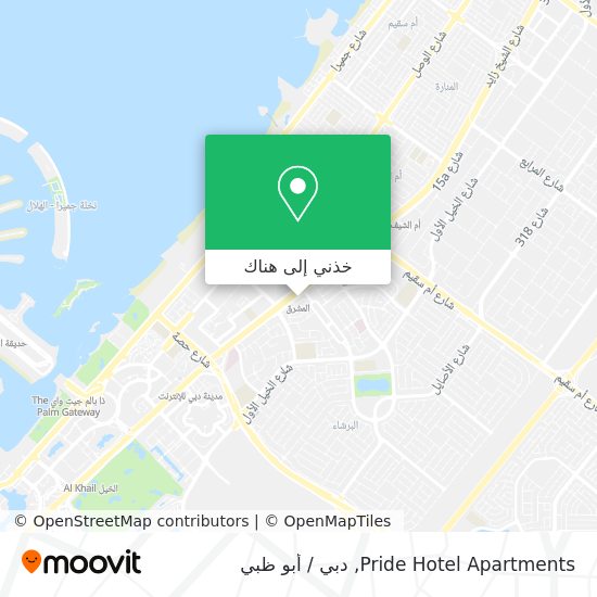 خريطة Pride Hotel Apartments