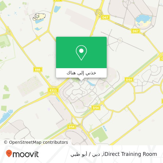 خريطة iDirect Training Room