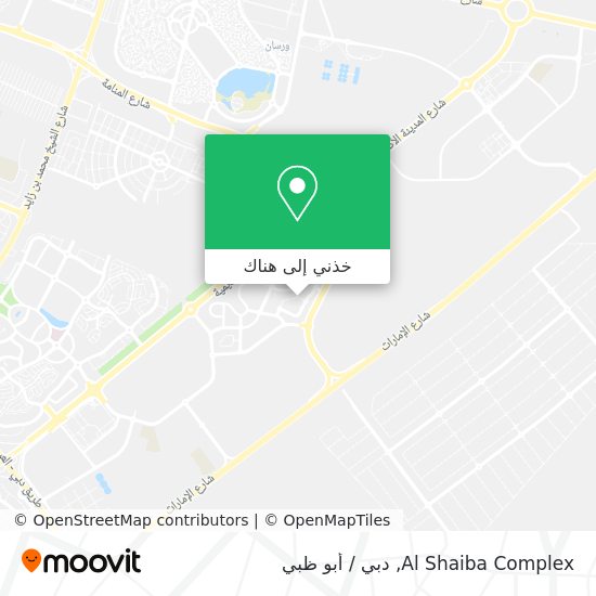 خريطة Al Shaiba Complex
