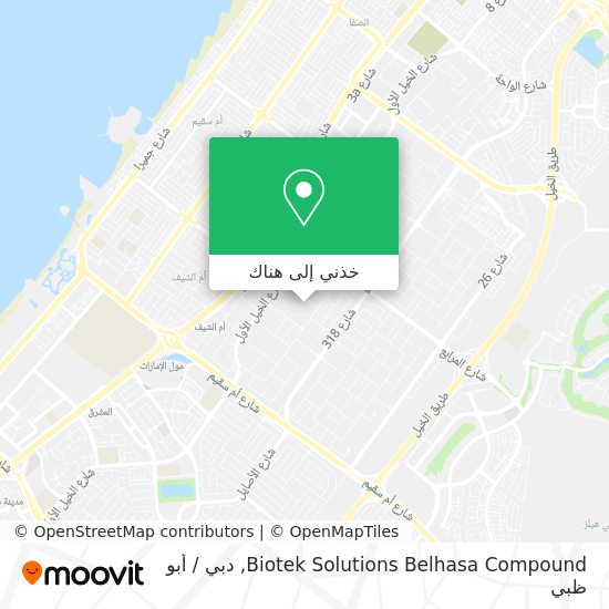 خريطة Biotek Solutions Belhasa Compound
