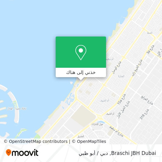 خريطة Braschi JBH Dubai