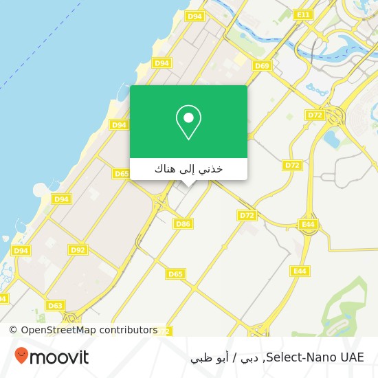 خريطة Select-Nano UAE