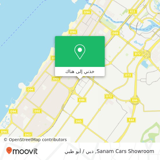 خريطة Sanam Cars Showroom