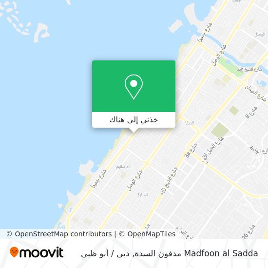 خريطة Madfoon al Sadda مدفون السدة