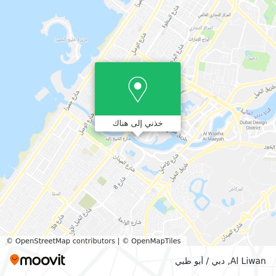 خريطة Al Liwan