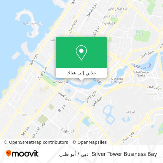 خريطة Silver Tower Business Bay