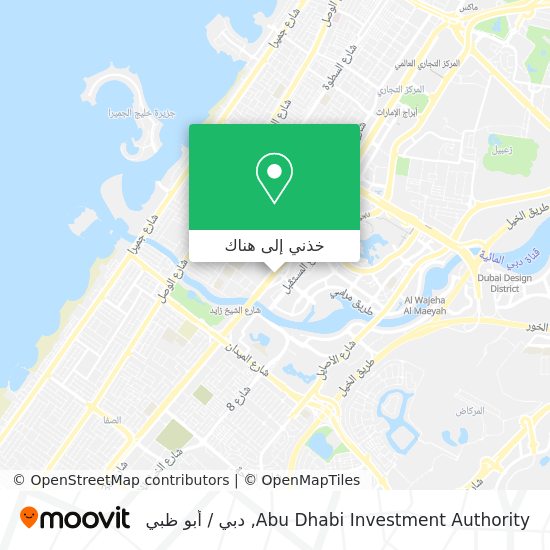خريطة Abu Dhabi Investment Authority