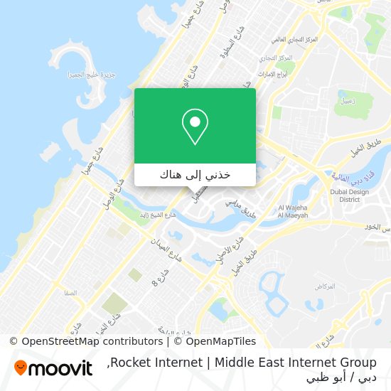 خريطة Rocket Internet | Middle East Internet Group