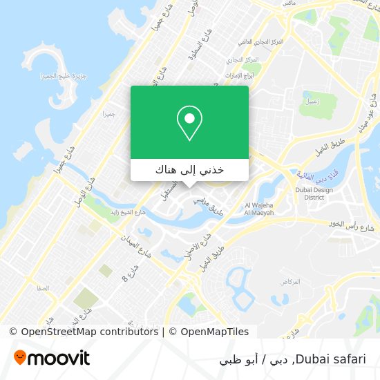 خريطة Dubai safari