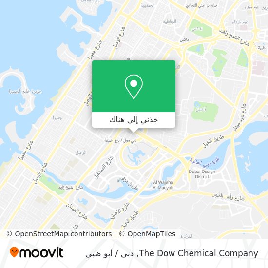 خريطة The Dow Chemical Company