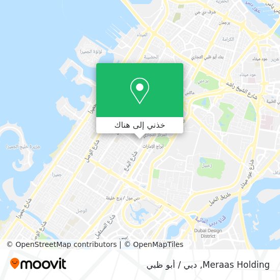 خريطة Meraas Holding