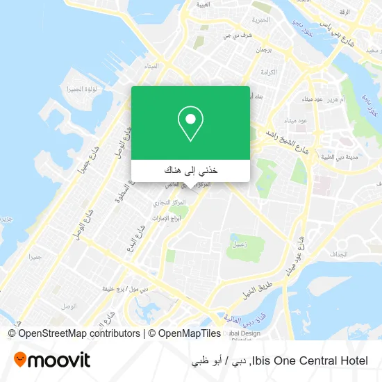 خريطة Ibis One Central Hotel