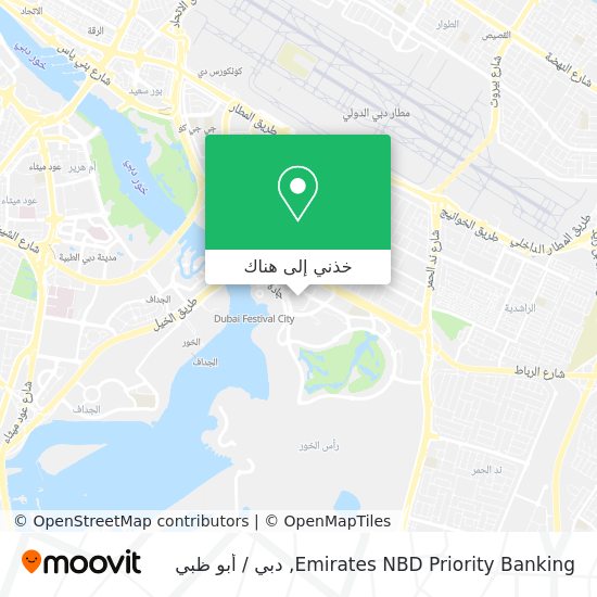 خريطة Emirates NBD Priority Banking