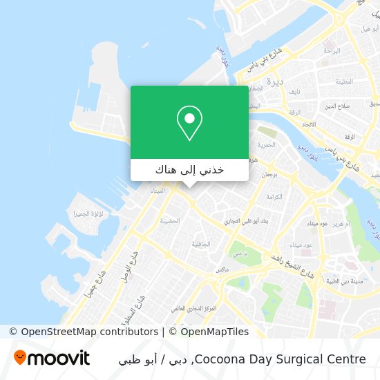 خريطة Cocoona Day Surgical Centre