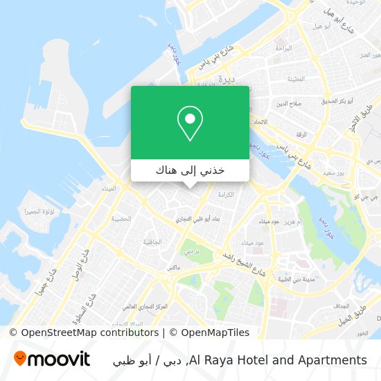 خريطة Al Raya Hotel and Apartments