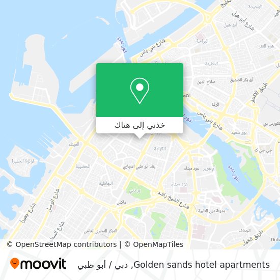 خريطة Golden sands hotel apartments