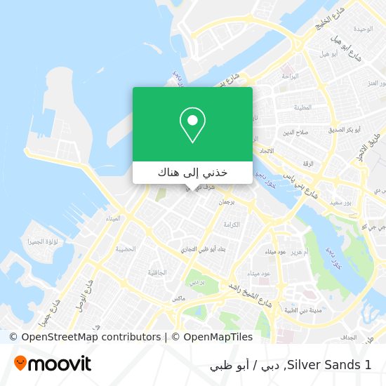 خريطة Silver Sands 1