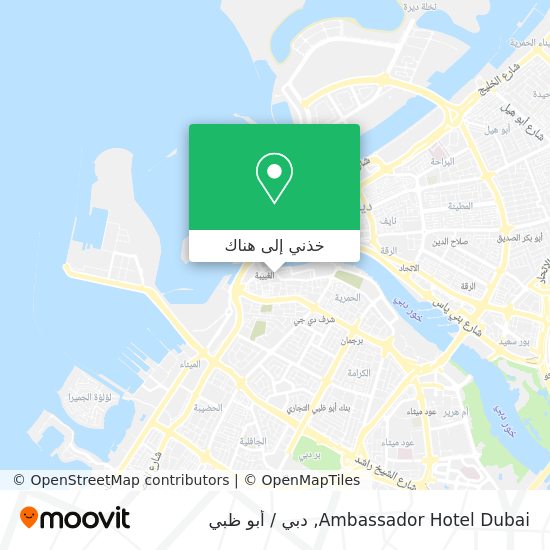 خريطة Ambassador Hotel Dubai