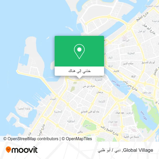 خريطة Global Village