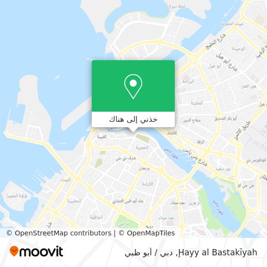 خريطة Ḩayy al Bastakīyah