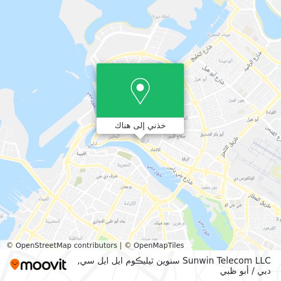 خريطة Sunwin Telecom LLC سنوين ٽيليڪوم ايل ايل سي