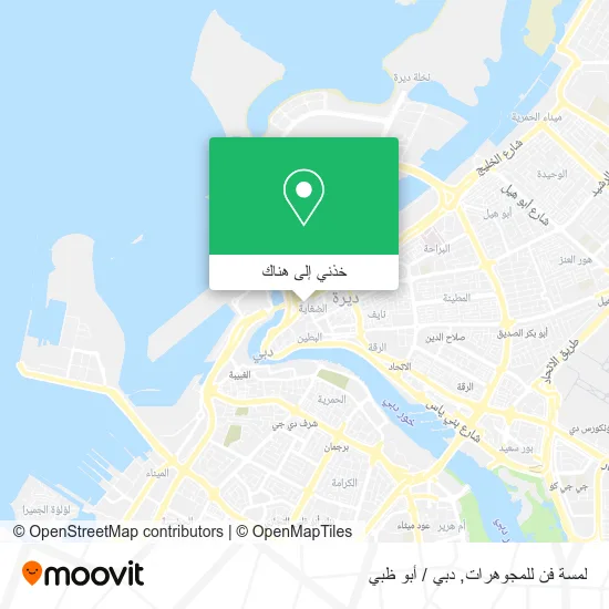 خريطة لمسة فن للمجوهرات