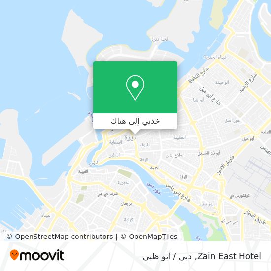 خريطة Zain East Hotel