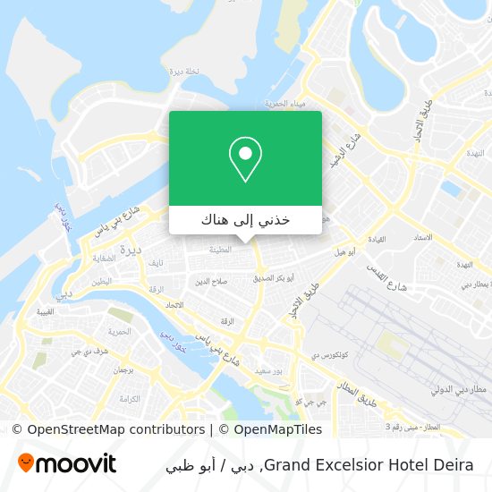 خريطة Grand Excelsior Hotel Deira