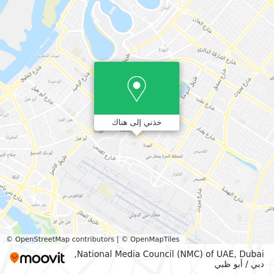 خريطة National Media Council (NMC) of UAE, Dubai