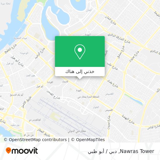 خريطة Nawras Tower
