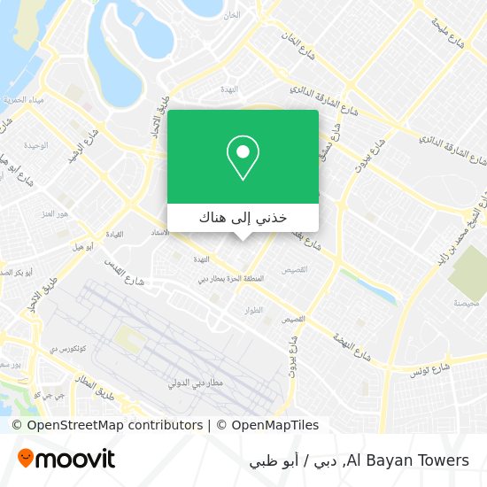 خريطة Al Bayan Towers